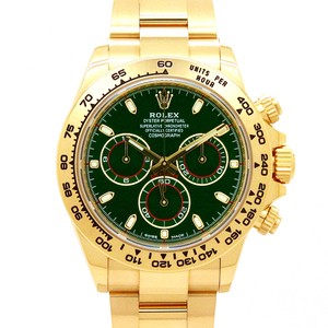 ロレックス（ROLEX）デイトナ 116508 18Kイエローゴールド グリーンダイヤル 緑文字盤 2023年9月/ランダムシリアル メンズ 腕時計 新品