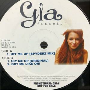 GIA FARRELL / HIT ME UP / REMIX ORIGINAL / WHITE盤