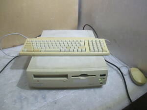 [K1-2/A60517-1]★Apple PowerPC M3076　Power Macintosh 6300/120　MacOS J1-7.5.1　起動OK キーボードマウス付★