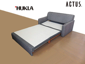 モデルルーム展示品　HUKLA/フクラ ACTUS/アクタス 「LUIK/ルイク」2人掛けソファベッド　34.5万　　2Pソファ/セミダブルベッド/ラブソファ