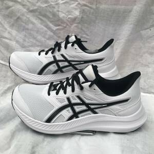 新品 未使用品 ★アシックス asics★レディース 24.0cm 『JOLT 4』白 ランニングシューズ 足幅4E ワイドタイプ 1011B602/101