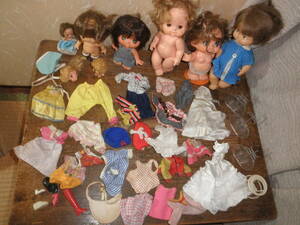 マドモワゼルジェジェ 人形 洋服 小物 部品など 現状品 まとめて お人形遊び 抱き人形 昭和レトロ セキグチ 赤ちゃん