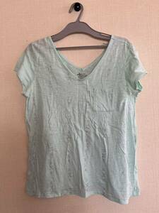 OLD NAVY オールドネイビー　カットソー Vネック　ラメ　ガールズ　XXL 16T 160-170cm