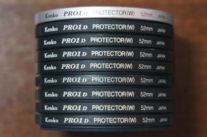 [52mm] Kenko PRO1D PROTECTOR(W) 保護フィルター 380円/枚