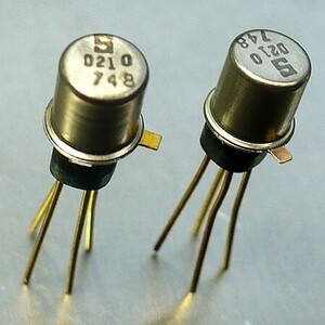 Signetics SD210DE (N-ch D-MOSFETスイッチ) [2個組](b)
