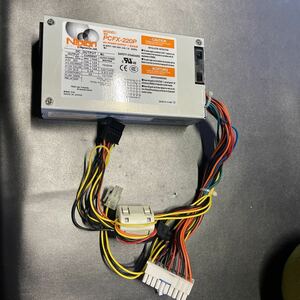 【G-132】Nipron 220W 電源ユニット PCFX-220P 動作美品　電源コード付き　美品