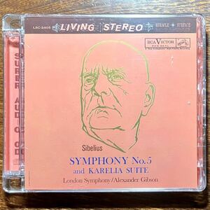 【ANALOGUE PRODUCTIONS・SACD】アレクサンダー・ギブソン LSO / シベリウス：交響曲 第5番 GIBSON / SIBELIUS SYMPHONY NO.5 CAPC 2405 SA