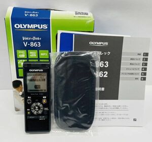 D267-O47-150 OLYMPUS オリンパス Voice Trek V-863 ICレコーダー ボイスレコーダー 箱付き 通電確認済み