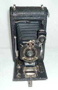 No.1 Autographic Kodak . JR #13340 シャッター全速OK レンズ Kodak Anasutigmat 108mm f7,7 綺麗