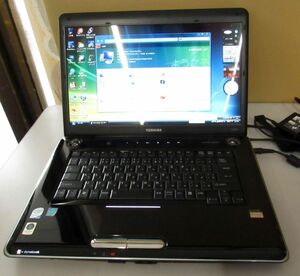 ●■ 東芝 15.6型 TX/65HLPBLS WindowsVista Core2Duo P8600 @2.4GHz RAM4GB HDD256GB DVD-RW AC ADP-75SB リカバリーディスク付 中古美品