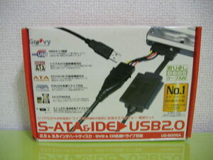 【Groovy USB2.0 TO SATA/IDE 変換ケーブル UD-500SA 】