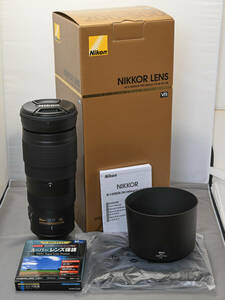 Nikon AF-S NIKKOR 200-500mm f/5.6E ED VR 中古美品　注釈あり　★ ニコン ★ 95mm保護フィルター付き　★　送料無料 ★