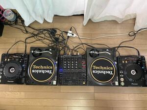 Technics SL-1200MK3 DJM-500 CDJ-1000