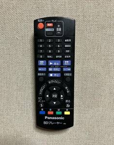 パナソニック Panasonic BDプレーヤーリモコン N2QAYB001037