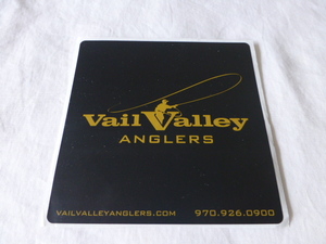Vail Valley ANGLERS ステッカー Vail Valley ANGLERS アングラーズ COLORADO コロラド トラウト FLYFISHING