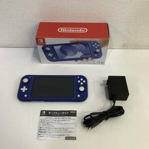 1円スタート! Nintendo switch Lite ニンテンドースイッチライト ブルー 初期化済 起動確認済 任天堂 G240516-50