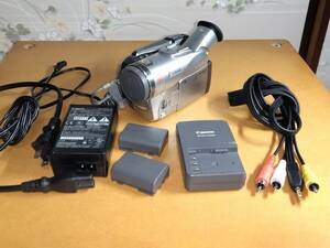 Canon キャノン　DM-FV M100　デジタルビデオカメラ　ミニDV（USED）シルバー
