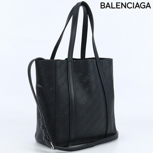 中古 バレンシアガ トートバッグ レディース ブランド BALENCIAGA エブリデイ XXS トートバッグ カーフ 551815 1000 ブラック