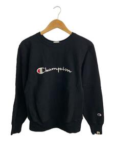 A BATHING APE◆×Champion/スウェット/M/コットン/BLK/バックプリント