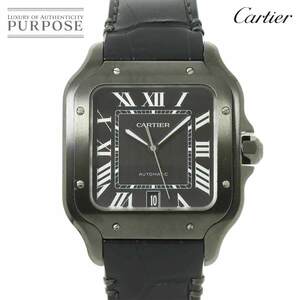 カルティエ Cartier サントスドゥカルティエLM WSSA0039 メンズ 腕時計 デイト 自動巻き Santos De Cartier 90227006