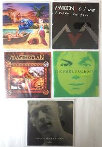 CD　 JOURNEY・ MAROON5・ MASTERPLAN ・ MICHAEL JACKSON・ MORRISSEY　等 　計５枚