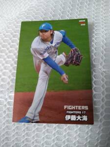 ●送料無料！伊藤大海★エラーカード★2024 カルビープロ野球チップス 第1弾★北海道日本ハムファイターズ