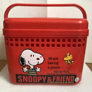 激レア超希少！昭和レトロ！THE SKATER！SNOOPY & FRIEND！ランチボックス！JAPAN製！当時物！入手困難品！