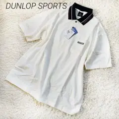 ダンロップスポーツ　ポロシャツ　サイズLL  ホワイト　ゴルフ　スポーツ