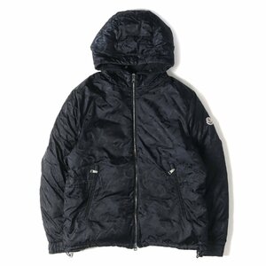 MONCLER モンクレール ダウン ジャケット サイズ:1 22AW ロゴ 総柄 リバーシブル ナイロン ダウンジャケット ERABLE H20911A00165