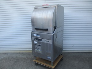 y1402-1　業務用　ホシザキ　食器洗浄機　JWE-450RUA3　2008年製　3Φ200V　W600×D600×H1340　食洗機　中古　厨房