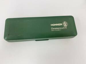 M.HOHNER ホーナー chromnica270 ハーモニカ 気鳴楽器 ケース付