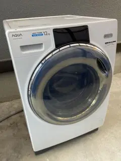 【洗剤自動投入モデル】2021年製 AQUAドラム式洗濯機  AQW-DX12M