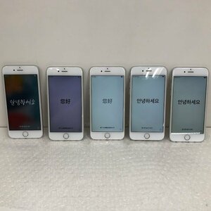 【ジャンク品】Apple iPhone6S 5点セット 64GB A1688 シルバー 利用制限 au docomo SoftBank〇 231226SK230182