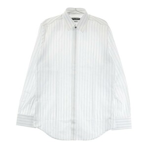 DOLCE & GABBANA ドルチェ アンド ガッバーナ MARTINI ドレスシャツ ストライプ ホワイト系 39 [240003000819] メンズ