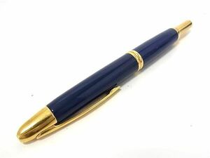 1円 PILOT パイロット キャップレス ノック式 万年筆 文房具 筆記用具 ステーショナリー レディース メンズ ブルー系×ゴールド系 FA5753