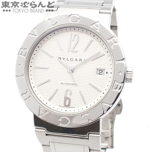 101693384 ブルガリ BVLGARI ブルガリブルガリ BB38SS AUTO ホワイト SS 腕時計 メンズ 自動巻き 仕上済