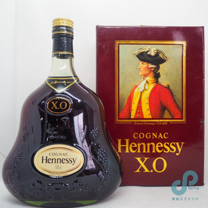 未開栓 Hennessy XO コニャック1 古酒 洋酒 ブランデー 瓶 80サイズ ヘネシー 