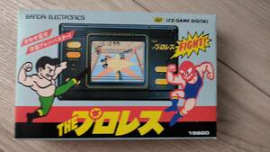 バンダイ　BANDAI ELECTRONICS LCD GAME DIGITAL THEプロレス　当時物　未使用