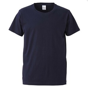 UnaitedAthle 4.7oz ファインジャージーTシャツ5745-01【086ネイビー・Mサイズ】アウトレット特価、運賃無料で 即決480円★