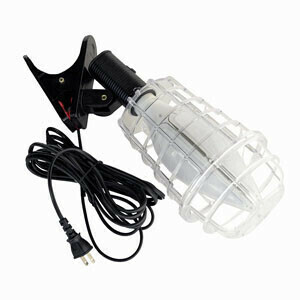 LEDワークライト 作業灯 32W JLP-32A 3600lm 連結用コンセント付き 強力クリップタイプ