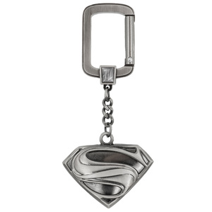 DCコミック Superman (スーパーマン) Logo Pewter Keyring キーリング メタルタイプ