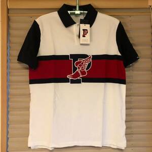 M 新品 POLO RALPH LAUREN pwing p-wing polo shirt rrl country sport 1992 1993 stadium p wing snow beach ポロシャツ