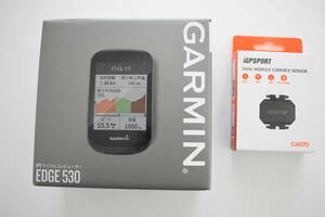 未使用未開封品　GARMIN EDGE 530 おまけ付き(IGPS製のケイデンスセンサー付き）