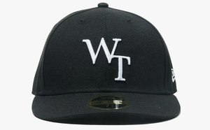 WTAPS 59FIFTY LOW PROFILE / CAP / POLY. TWILL. NEWERA M BLACK 新品即決 送料無料 国内正規品 new era ニューエラ 22SS