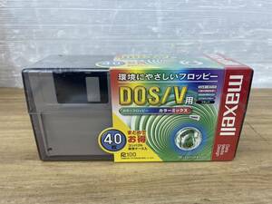 送料無料S84699 maxell 環境にやさしい フロッピー DOS/V 用 40枚 未使用