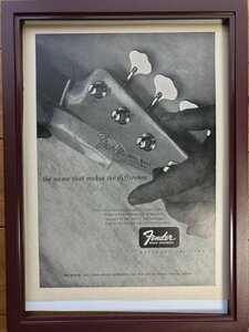 ☆ 1960年代 Fender Jazz Bass オリジナル広告 ☆