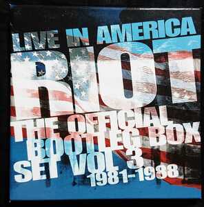Riot - The Official Bootleg Box Set Vol. 3 : 1981-1988 6CD 輸入盤