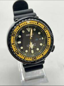 【美品/限定】SEIKO PROSPEX SBBN027 ツナ缶 飽和潜水1000ｍ防水 イエロー セイコー プロスペックス マリーンマスター デイデイト1000M