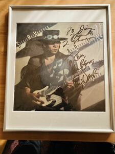 STEVIE RAY VAUGHAN /スティービーレイヴォーン　サイン　鑑定証