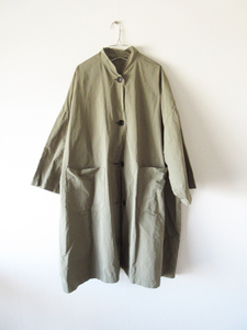 R&D.M.Co- / オールドマンズテーラー GARMENT DYE OVER SIZE COAT OLIVE / ガーメントダイオーバーサイズコート